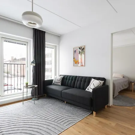 Апартаменты Newly Built One Bedroom With Private Sauna In The Center