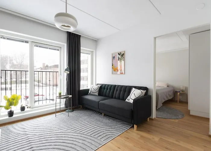 דירה Newly Built One Bedroom With Private Sauna In The Center