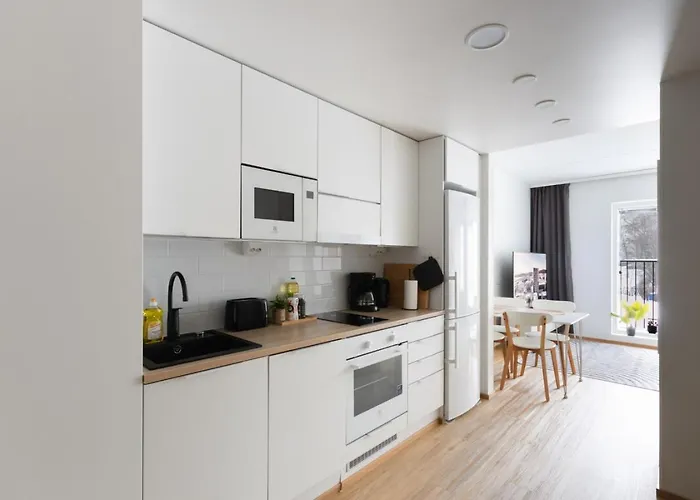 דירה Newly Built One Bedroom With Private Sauna In The Center *