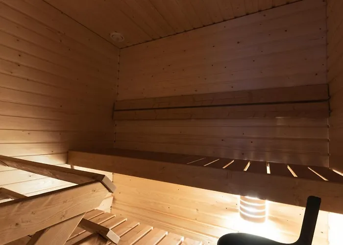 Newly Built One Bedroom With Private Sauna In The Center דירה *