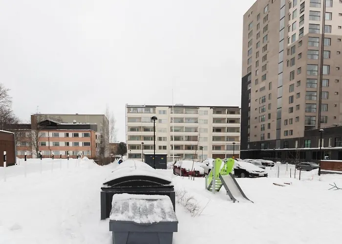 Newly Built One Bedroom With Private Sauna In The Center דירה Jyväskylä